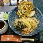 麦の彩 - かき揚げぶっかけ￥630