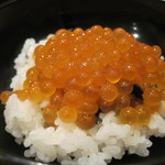 虎白 - 連れのいくらご飯もうま♪
