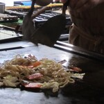 鉄板味芸 もぐら - みっくす焼きそば
