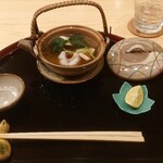 和の食 樹翠 - 甘鯛と松茸の土瓶蒸し