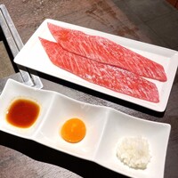 焼肉 じゅん - 小形牧場牛ザブトン焼きすき
