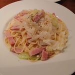 イタリアン麹町MAR - ベーコンとキャベツのスパゲティ 税込1000円