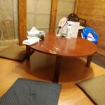 中華そば つけそば さな田 - ちゃぶ台席