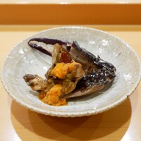 鮨 いとう - いわきの渡り蟹の醤油漬け