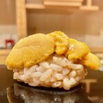 鮨 竜介 - 2021.9.  北紫雲丹