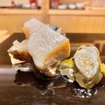 鮨 竜介 - 2021.9.  塩蒸し