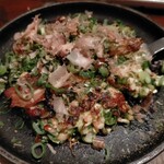 おこのみ鉄板焼 竹蔵 - スジねぎ玉980円