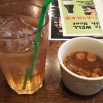 グリルキング - ジンジャーエール＆ スープ