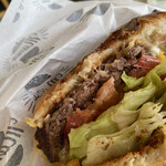 Burger Mania - パティーは、焼き・レア・焼きと、1/3に均等です！