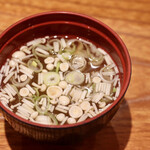 Sushi Harada - お味噌汁（麹味噌）