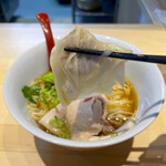 超純水採麺 天国屋 - ワンタン