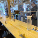 超純水採麺 天国屋 - カウンター席