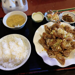 東方明珠飯店 - 油淋鶏定食