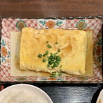 kyuushuunecchuuya - 九州麦みそとろろ定食 ¥900 の出汁巻