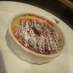 西麻布 肉粋やまもと - クリームブリュレ