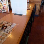 久兵衛屋 - カウンター形式テーブル