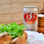 バインミー☆サンドイッチ - ベトナムビール333@税込450円