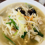 中華大新 - タンメン（塩、平打ち麺）