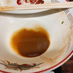 しま彰 - 完食で残ったのは骨粉だけ