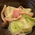 Aburidokoro Musashi - キャベツのベーコン炒め