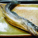 渓山亭 - 囲炉裏、岩魚塩焼 
       (2012/10 訪問)