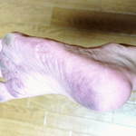 渓山亭 - 黒い煤状の足！！  (2012/10 訪問)