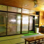 渓山亭 - 脱衣所 (2012/10 訪問)