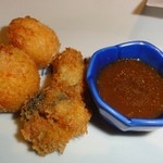 舞桜 - カキフライとクリームコロッケ