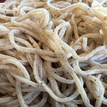 竹やぶ - 田舎そば　のアップ