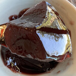 竹やぶ - 氷あずき　スプーンですくう