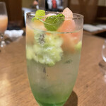 Tsukinokurabito - グレープフルーツとキウイフルーツハイボール日本酒