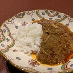 中華寝台 - 美味すぎチキンカレー。