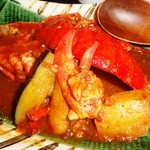 舞桜 - オマール海老のトマトソース。思わず飲み干す