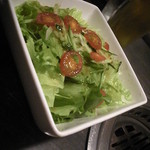かにかに亭＆味屋 - グリーンサラダは普通です。ｗ