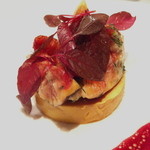 カンテサンス - フォアグラのテリーヌ・無花果とヴューポートソース