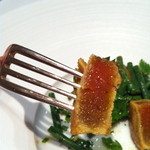 カンテサンス - 自家製カラスミと隠元