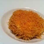 カンテサンス - カダイフを纏ったマスカルポーネのムース