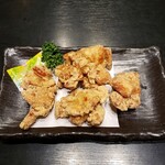 お食事処 はくちょう - 鶏の唐揚げ　640円