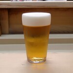 家庭料理 小川 - スーパードライ生ビール
