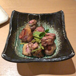 焼鳥 おみ乃 - 肝わさ