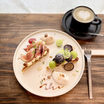 ニチ ニチ ベイク - 盛り付けがアーティスティック♡