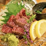 Sushi Koubou Nagamasa - 黒毛和牛 炙りたたきポン酢