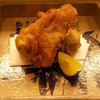 割烹　梅津 - 河豚の揚げ物