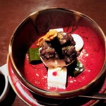 珠玉や - 夕食デザート・自家製あんみつ