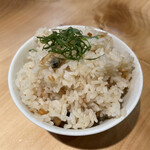 くそオヤジ最後のひとふり  - ランチセット貝飯　200円