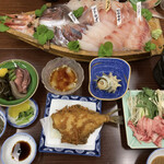 旅荘 みなと - みなと荘の夕食