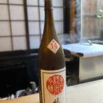 山玄茶 - 日本酒にシフト。喜楽長(滋賀) 。生酒ならではの透明感、フレッシュさが口中で広がります。辛口旨口、美酒です！