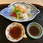 山玄茶 - 新鮮なお造り。