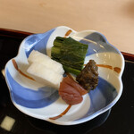 山玄茶 - 香の物。さすが京都はお漬物が美味しいです。