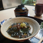 山玄茶 - 相方さんはお海苔たっぷりのお茶漬け。5杯お代わりしてた？